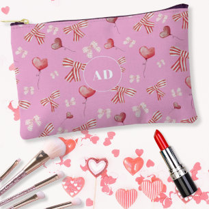 Pochette À Accessoires Arcs de la Saint-Valentin et ballons en forme de c