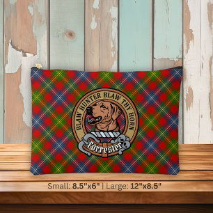 Pochette À Accessoires Armoiries du clan Forrester sur tartan