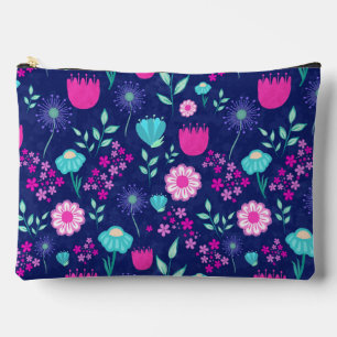 Pochette À Accessoires Arrière - plan à motif floral mignon