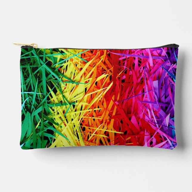 Pochette À Accessoires Art abstrait coloré (Recto)