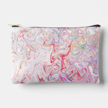 Art abstrait de tourbillon de marbre fluide rose v