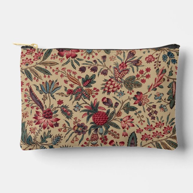 Pochette À Accessoires Art floral de la tapisserie (Recto)