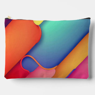 Pochette À Accessoires Art moderne, Dplis de couleurs