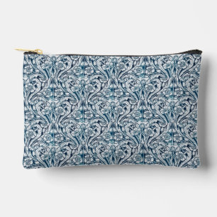 Pochette À Accessoires Art Nouveau Floral Turquoise