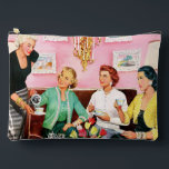 POCHETTE À ACCESSOIRES ART VINTAGE THÉ DE L'APRÈS-MIDI DES ANNÉES 1950<br><div class="desc">ART VINTAGE THÉ DE L'APRÈS-MIDI DES ANNÉES 1950</div>