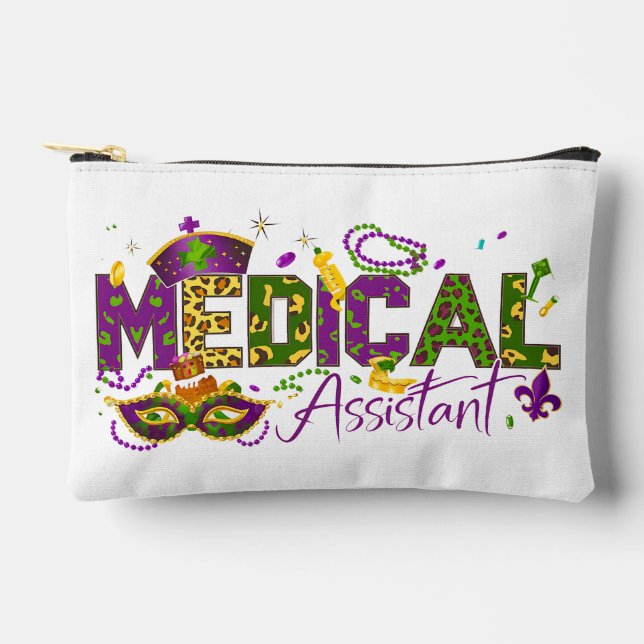 Pochette À Accessoires Assistant Médical - Mardi Gras (Recto)