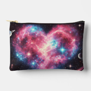 Pochette À Accessoires Astronaut Love Nebula Zipper Pouch