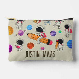 Pochette À Accessoires Astronautes et planètes personnalisés pour la rent