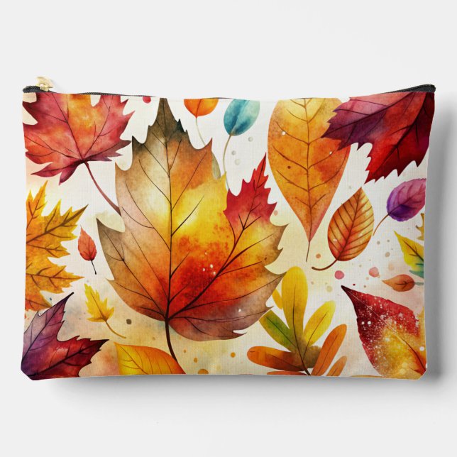 Pochette À Accessoires Autumn Leaves (Recto)