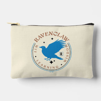 Pochette À Accessoires Badge de la Fierté de la maison d'aigle bleu RAVEN