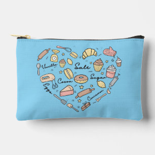 Pochette À Accessoires Baker Heart Funny Boulangerie Cuisine pâtisserie C