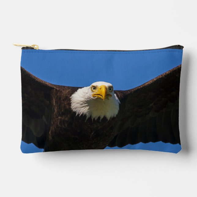 Pochette À Accessoires Bald Eagle Flyby Up Close (Recto)