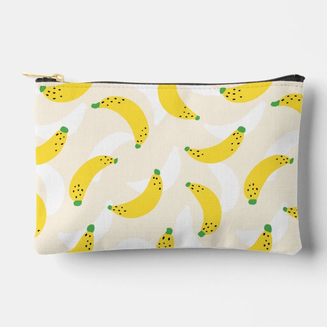 Pochette À Accessoires Banana Pop Crème jaune (Recto)