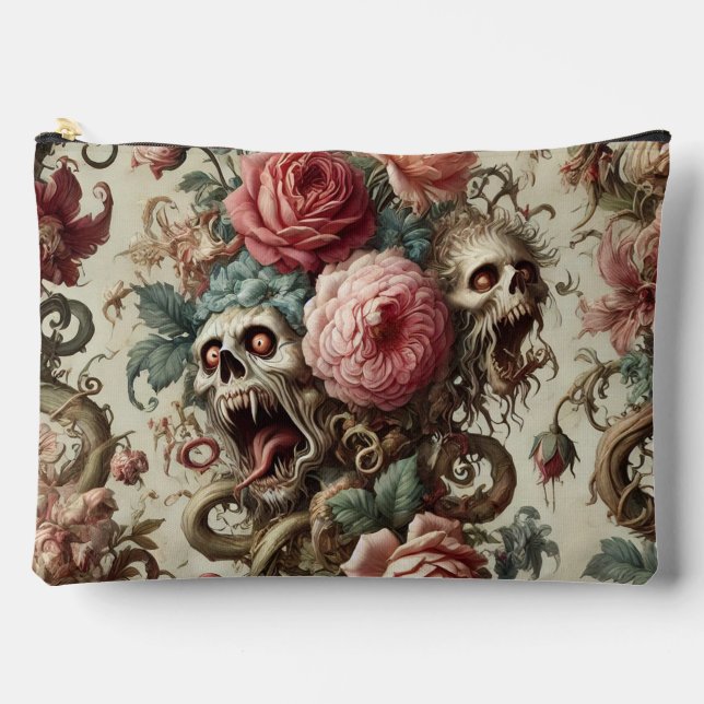 Pochette À Accessoires Baroque Aberration – Gothic Victorian Portrait (Recto)