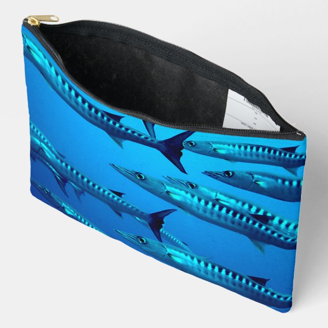 Pochette À Accessoires Barracudas (Ouvrir)