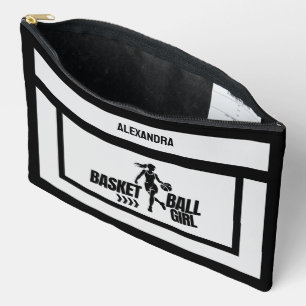 Pochette À Accessoires Basketball Anniversaire Cadeau, Basketball Joueur 