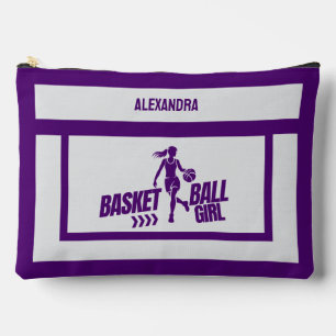 Pochette À Accessoires Basketball Anniversaire Cadeau, Basketball Joueur 