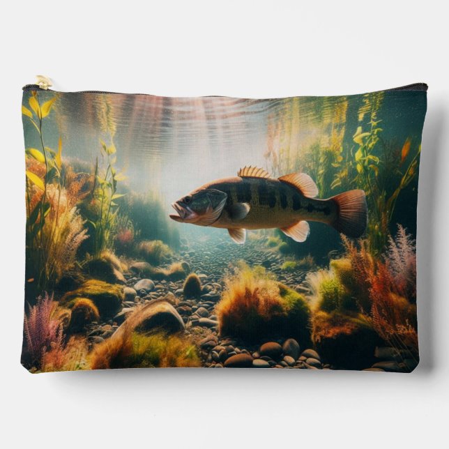 Pochette À Accessoires Basse-bouche sous-marine (Recto)