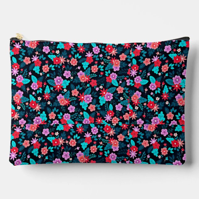 Pochette À Accessoires Beau arrangement Ditsy Floral Pattern-56576 (Recto)