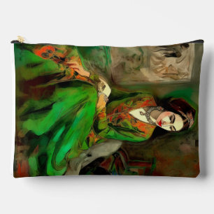 Pochette À Accessoires Beauté en vert