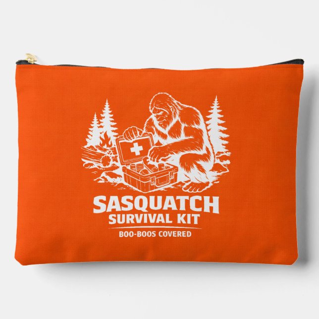 Pochette À Accessoires Bigfoot Sasquatch (Recto)