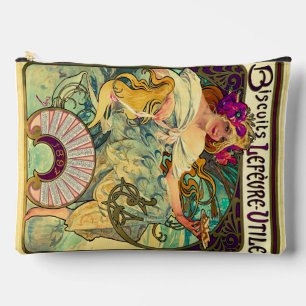 Pochette À Accessoires Biscuits Lefevre-Utile par Alphonse Mucha (1896)