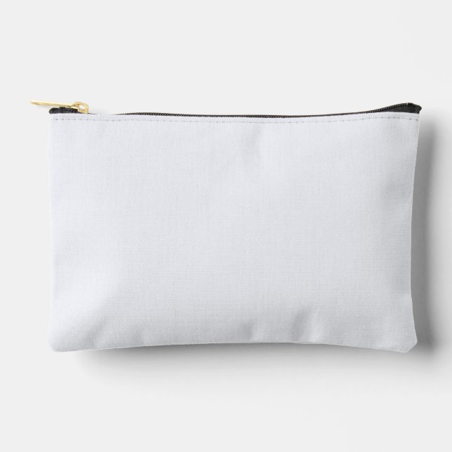 Pochette À Accessoires Blanc Fantôme Uni (Recto)