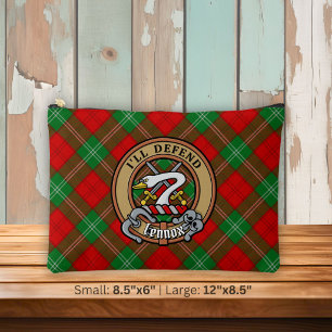 Pochette À Accessoires Blason de Clan Lennox sur tartan