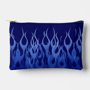 Pochette À Accessoires Bleu cool sur Blue Racing Flames