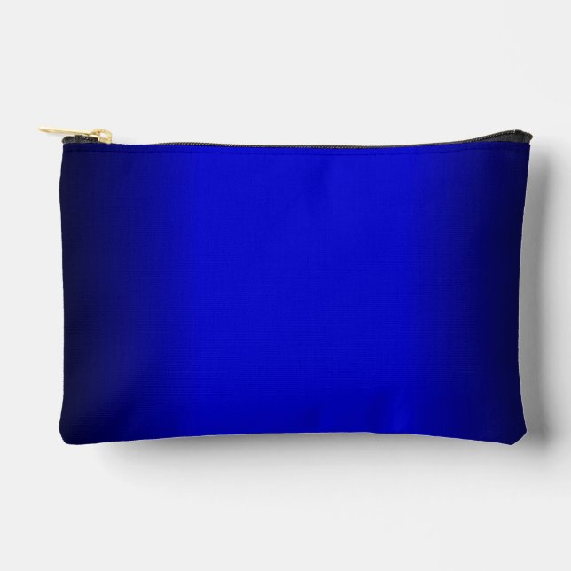 Pochette À Accessoires Bleu électrique solide (Recto)