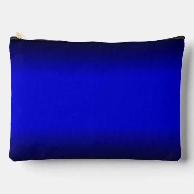 Pochette À Accessoires Bleu électrique solide (Recto)