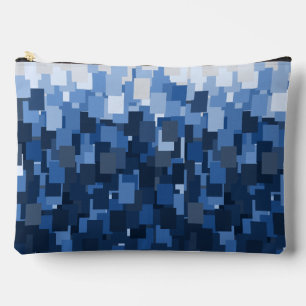 Pochette À Accessoires Blocs bleus