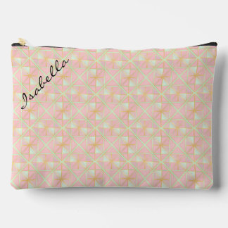 Pochette À Accessoires Blush Pink Soft Mint Gold Luxury Trendy Collection