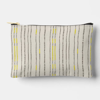 Pochette À Accessoires Bohème rustique lignes contemporaines points minim