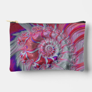 Pochette À Accessoires Boho Hippie Trippy Funky Nautilus Spiral Fractal