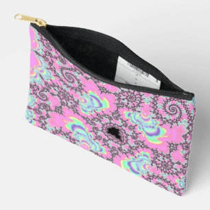 Pochette À Accessoires Boho Hippie Unicorn Pastel Mandelbrot Fractal