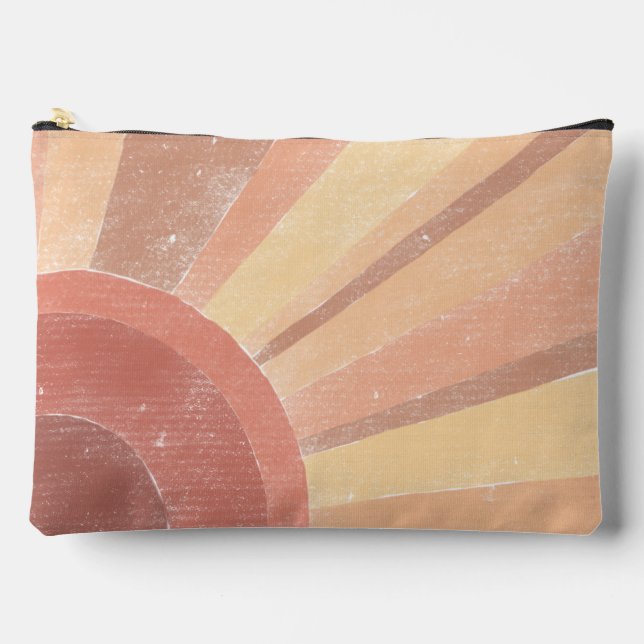 Pochette À Accessoires Boho Sunrise Zipper Pouch (Recto)