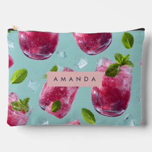 Pochette À Accessoires Boisson Rafraîchissante Personnalisée aux Fruits R