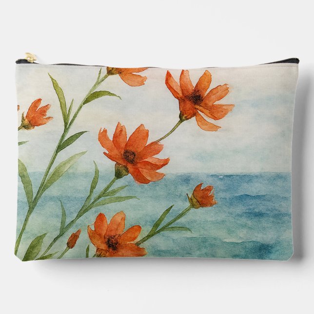 Pochette À Accessoires Bolso de maquillaje estilo playero  (Recto)