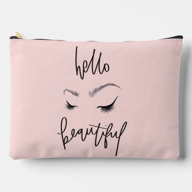 Pochette À Accessoires Bonjour belle (Recto)