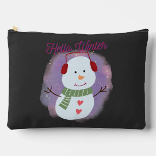 Pochette À Accessoires bonjour hiver