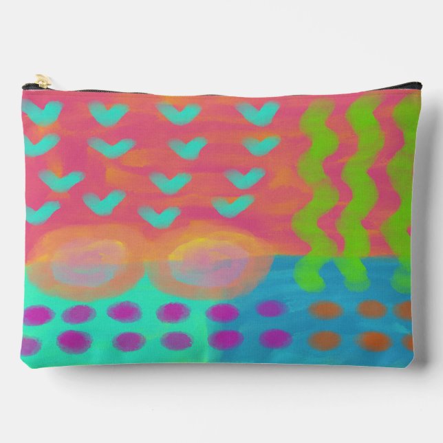 Pochette À Accessoires Bonne peinture numérique Abstraite (Recto)