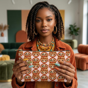 Pochette À Accessoires Bonne Vibration