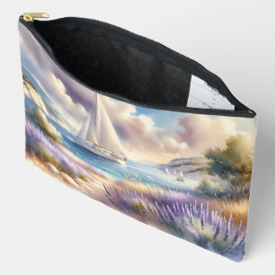 Pochette À Accessoires Bord de mer de la Lavande