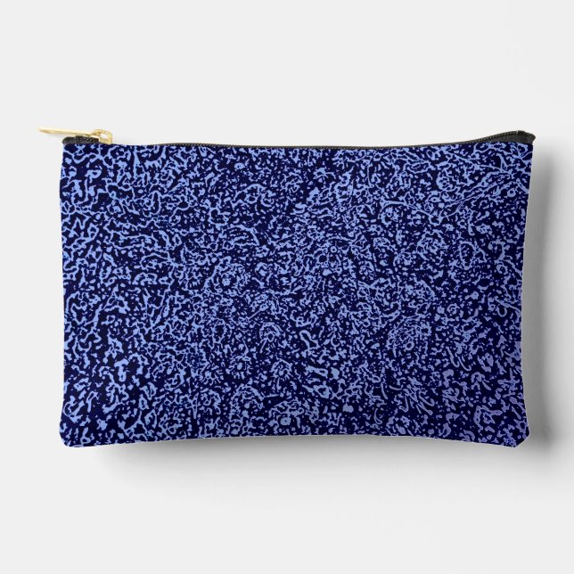 Pochette À Accessoires Botanical Pattern in Blue 1 (Recto)
