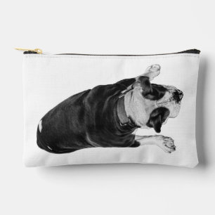 Pochette À Accessoires Bouledogue avec expression amusante