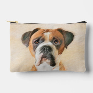 Pochette À Accessoires Boxer Chien Fawn Peinture non découpée Oar Cute Ch