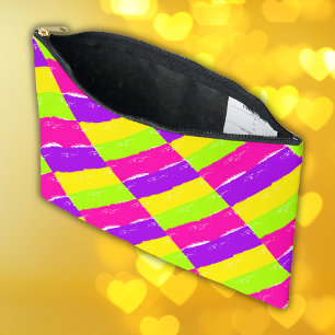 Pochette À Accessoires Bright Neon Peinture Brush Strots