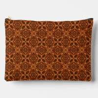 Brown Kaleidoscope Mandala Motif