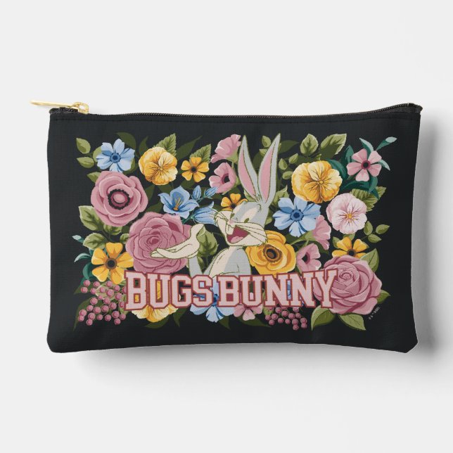 Pochette À Accessoires BUGS BUNNY™ Floral Embroidery Graphic (Recto)